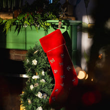 Load image into Gallery viewer, Bow stocking, red
