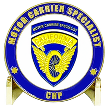 Load image into Gallery viewer, BL9-012 CHP California Highway Patrol Automative Technician Challenge Coin Motor Carrier Specialist