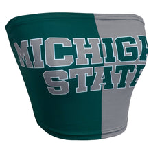 Load image into Gallery viewer, Michigan State Two Tone Tube Top