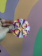 Load image into Gallery viewer, Bold Geometric Titanium Earrings