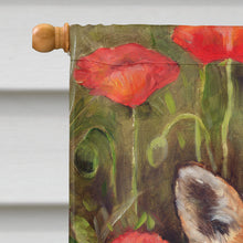 Load image into Gallery viewer, Fox Cub by Debbie Cook Flag Canvas House Size CDCO0226CHF