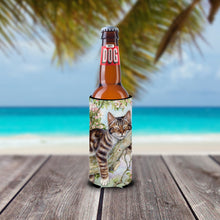 Load image into Gallery viewer, Sleepy Cat by Debbie Cook Slim Can Hugger – Fun &amp; Functional Drink Coolers CDCO0241MUK