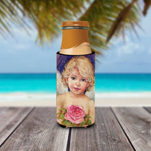 Load image into Gallery viewer, Little Angel by Debbie Cook Slim Can Hugger – Fun &amp; Functional Drink Coolers CDCO0249MUK