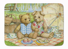 Load image into Gallery viewer, Summertime Teddy Bears Picnic Machine Washable Memory Foam Mat CDCO0308RUG