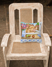Load image into Gallery viewer, Pig trying to reach the Apple in the Window Canvas Decorative Pillow CDCO0352PW1414