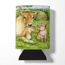 Load image into Gallery viewer, Pigs and Cow Good Friends Can or Bottle Hugger CDCO0360CC