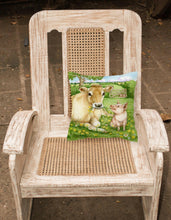 Load image into Gallery viewer, Pigs and Cow Good Friends Canvas Decorative Pillow CDCO0360PW1414