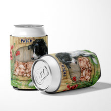 Load image into Gallery viewer, Patch the Border Collie and Piglet Friends Can or Bottle Hugger CDCO0362CC