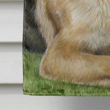 Load image into Gallery viewer, German Shepherd by Debbie Cook Flag Canvas House Size CDCO0386CHF
