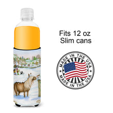 Load image into Gallery viewer, Feeding The Shetland Horse Slim Can Hugger – Fun &amp; Functional Drink Coolers CDCO0404MUK