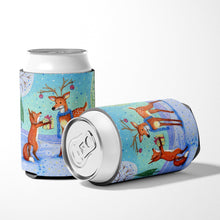 Load image into Gallery viewer, Christmas Present from the Fox Can or Bottle Hugger CDCO0416CC