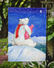 Load image into Gallery viewer, Polar Bear with Hot Water Bottle Garden Flag – Decorative Outdoor Yard Flag CDCO0488GF