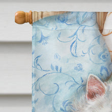 Load image into Gallery viewer, A Black Cat and A White Cat Flag Canvas House Size CDCO0510CHF