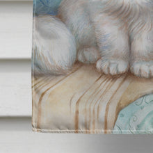 Load image into Gallery viewer, A Black Cat and A White Cat Flag Canvas House Size CDCO0510CHF