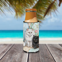 Load image into Gallery viewer, A Black Cat and A White Cat Slim Can Hugger – Fun &amp; Functional Drink Coolers CDCO0510MUK