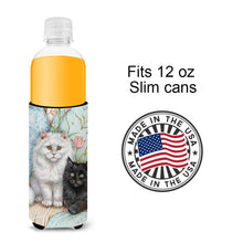 Load image into Gallery viewer, A Black Cat and A White Cat Slim Can Hugger – Fun &amp; Functional Drink Coolers CDCO0510MUK