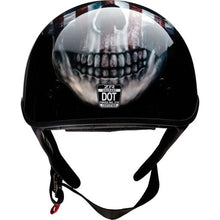 Load image into Gallery viewer, Z1R Vagrant USA Skull Helmet
