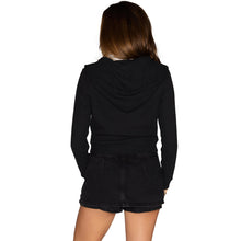 Load image into Gallery viewer, Maryland Terps Waffle Knit Zip Up Hoodie