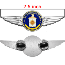 Load image into Gallery viewer, Full size CIA Pilot Aviation Operations Crew Wings pin Central Intelligence Agency