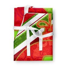Load image into Gallery viewer, Christmas Oranment Holiday Initial Letter A  Apron – Artist-Designed Kitchen, BBQ &amp; Craft Apron CJ1039-AAPRON