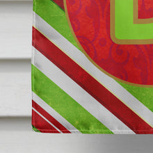 Load image into Gallery viewer, Christmas Oranment Holiday Letter D Monogram Initial Flag  House Size