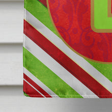 Load image into Gallery viewer, Christmas Oranment Holiday Letter L Monogram Initial Flag  House Size