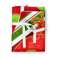Load image into Gallery viewer, Christmas Oranment Holiday Initial Letter U Apron – Artist-Designed Kitchen, BBQ &amp; Craft Apron CJ1039-UAPRON