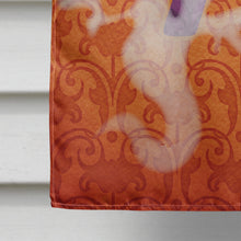 Load image into Gallery viewer, Halloween Ghost Letter A Monogram Initial Flag Canvas House Size