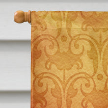 Load image into Gallery viewer, Halloween Ghost Letter N Monogram Initial Flag Canvas House Size
