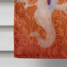 Load image into Gallery viewer, Halloween Ghost Letter N Monogram Initial Flag Canvas House Size