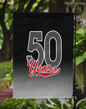 Load image into Gallery viewer, 50 Years Garden Flag - Outdoor Decorative Yard Flag CJ1087GF