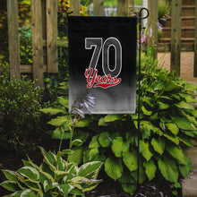 Load image into Gallery viewer, 70 Years Garden Flag - Outdoor Decorative Yard Flag