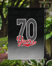 Load image into Gallery viewer, 70 Years Garden Flag - Outdoor Decorative Yard Flag