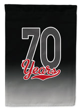 Load image into Gallery viewer, 70 Years Garden Flag - Outdoor Decorative Yard Flag