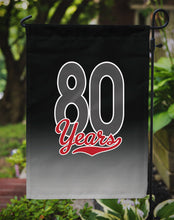 Load image into Gallery viewer, 80 Years Garden Flag - Outdoor Decorative Yard Flag