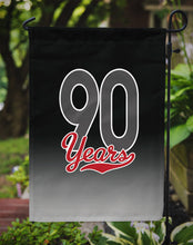 Load image into Gallery viewer, 90 Years Garden Flag - Outdoor Decorative Yard Flag
