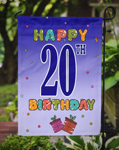 Load image into Gallery viewer, Happy 19th Birthday Garden Flag - Outdoor Decorative Yard Flag CJ1120GF