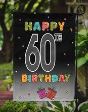 Load image into Gallery viewer, Happy 60th Birthday Garden Flag - Outdoor Decorative Yard Flag CJ1125GF