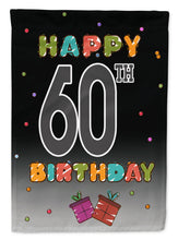 Load image into Gallery viewer, Happy 60th Birthday Garden Flag - Outdoor Decorative Yard Flag CJ1125GF