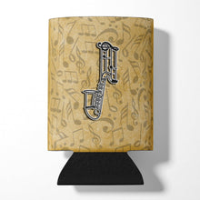 Load image into Gallery viewer, Letter J Musical Instrument Alphabet Can or Bottle Hugger CJ2004-JCC