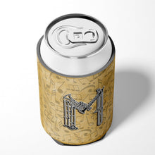 Load image into Gallery viewer, Letter M Musical Instrument Alphabet Can or Bottle Hugger CJ2004-MCC