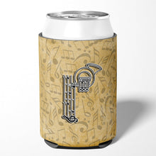 Load image into Gallery viewer, Letter P Musical Instrument Alphabet Can or Bottle Hugger CJ2004-PCC