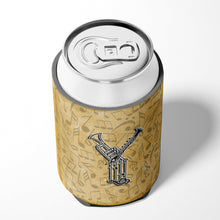 Load image into Gallery viewer, Letter Y Musical Instrument Alphabet Can or Bottle Hugger CJ2004-YCC