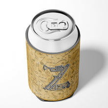 Load image into Gallery viewer, Letter Z Musical Instrument Alphabet Can or Bottle Hugger CJ2004-ZCC