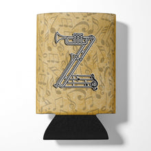 Load image into Gallery viewer, Letter Z Musical Instrument Alphabet Can or Bottle Hugger CJ2004-ZCC