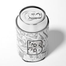 Load image into Gallery viewer, Letter B Musical Note Letters Can or Bottle Hugger CJ2007-BCC