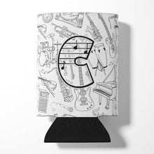 Load image into Gallery viewer, Letter C Musical Note Letters Can or Bottle Hugger CJ2007-CCC