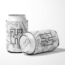 Load image into Gallery viewer, Letter H Musical Note Letters Can or Bottle Hugger CJ2007-HCC