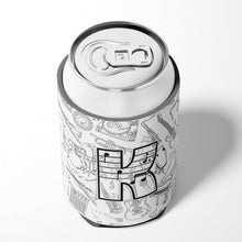 Load image into Gallery viewer, Letter K Musical Note Letters Can or Bottle Hugger CJ2007-KCC