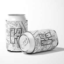 Load image into Gallery viewer, Letter K Musical Note Letters Can or Bottle Hugger CJ2007-KCC